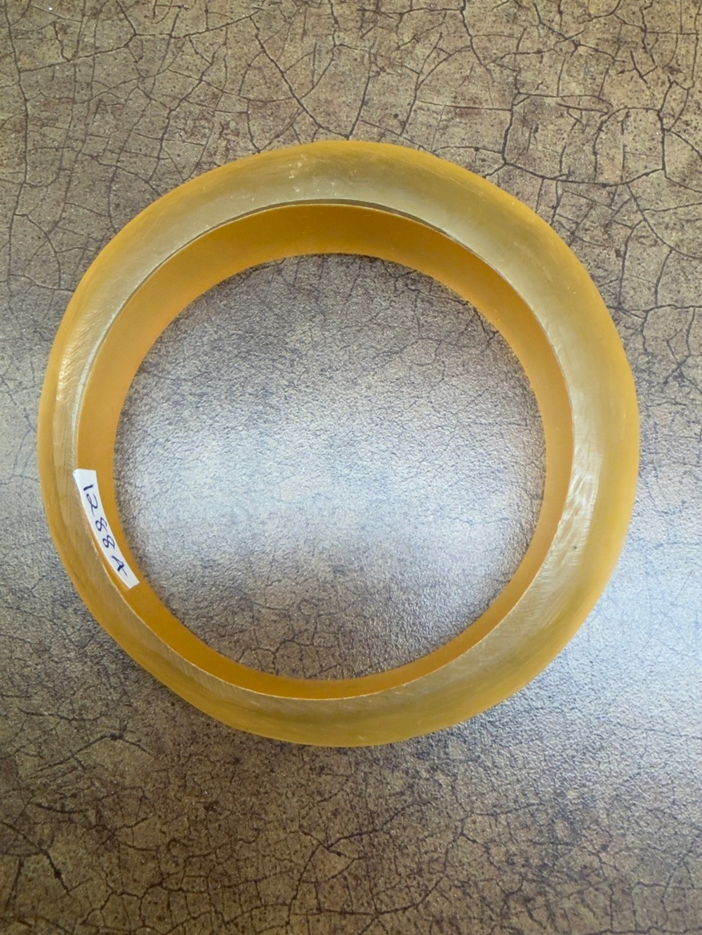 Amber Resin Decorative bangle Accent - Amber Color